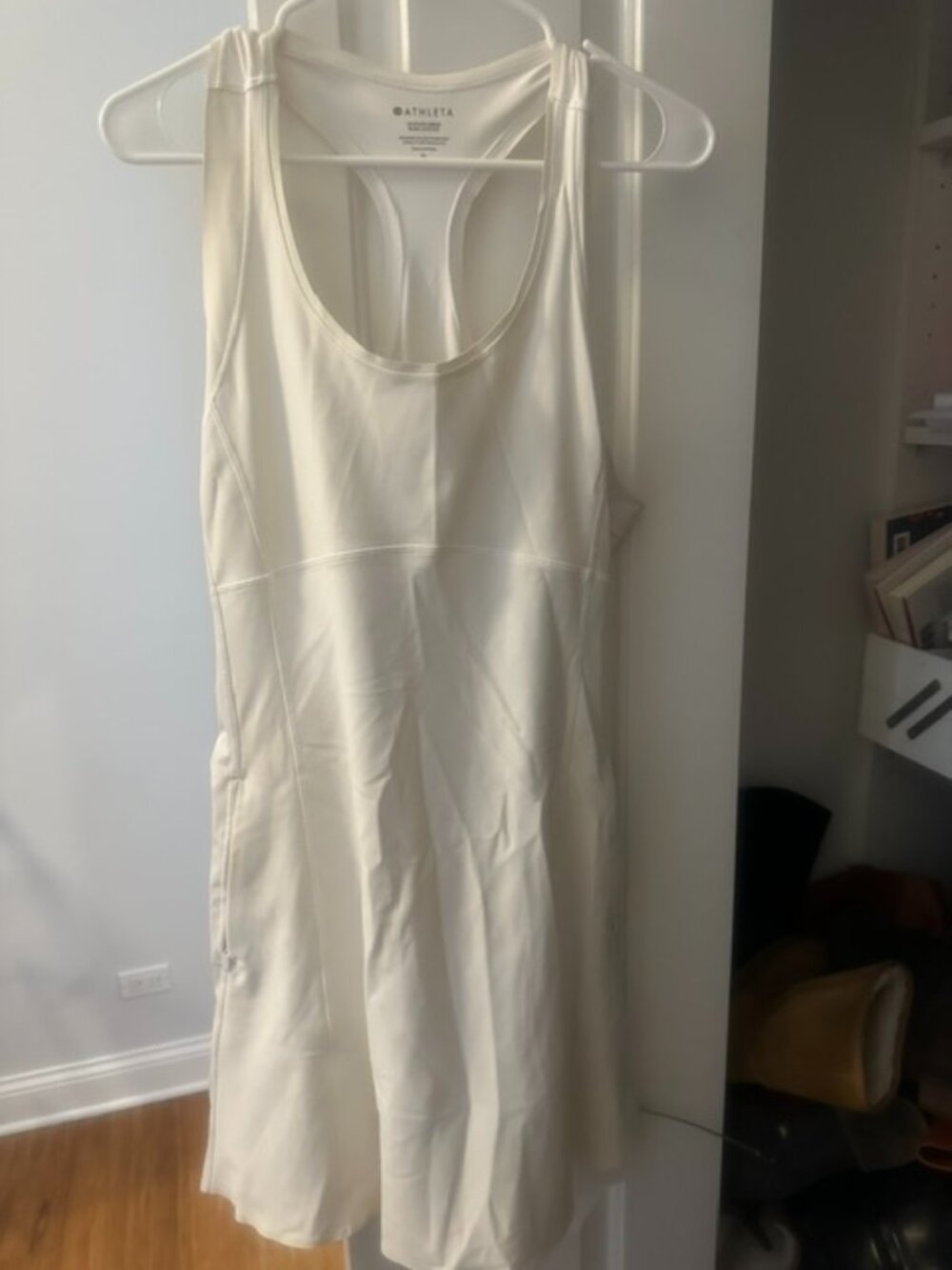 Athleta Levitate Dress, White XL